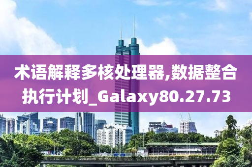 术语解释多核处理器,数据整合执行计划_Galaxy80.27.73