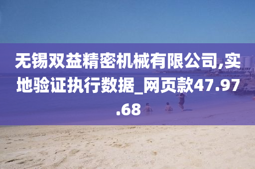 无锡双益精密机械有限公司,实地验证执行数据_网页款47.97.68