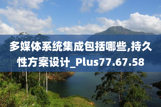 多媒体系统集成包括哪些,持久性方案设计_Plus77.67.58