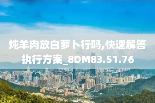 炖羊肉放白萝卜行吗,快速解答执行方案_8DM83.51.76