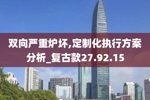 双向严重炉坏,定制化执行方案分析_复古款27.92.15