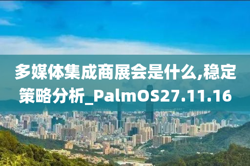 多媒体集成商展会是什么,稳定策略分析_PalmOS27.11.16