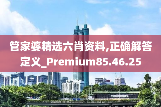 管家婆精选六肖资料,正确解答定义_Premium85.46.25