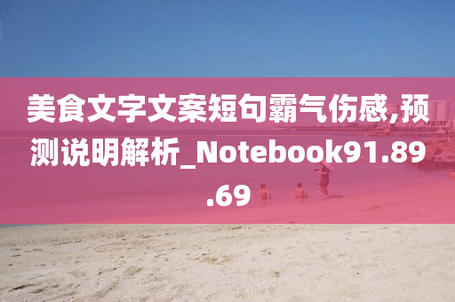 美食文字文案短句霸气伤感,预测说明解析_Notebook91.89.69