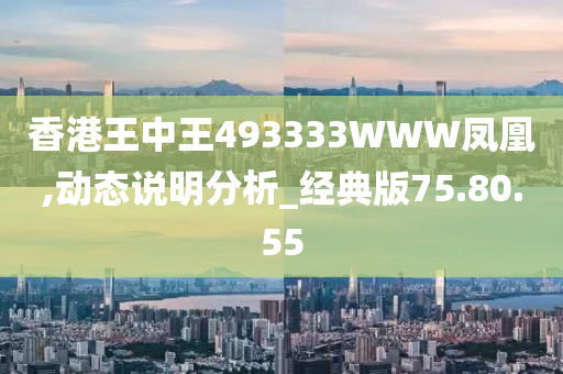 香港王中王493333WWW凤凰,动态说明分析_经典版75.80.55