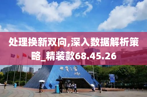 处理换新双向,深入数据解析策略_精装款68.45.26