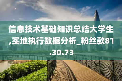 信息技术基础知识总结大学生,实地执行数据分析_粉丝款81.30.73