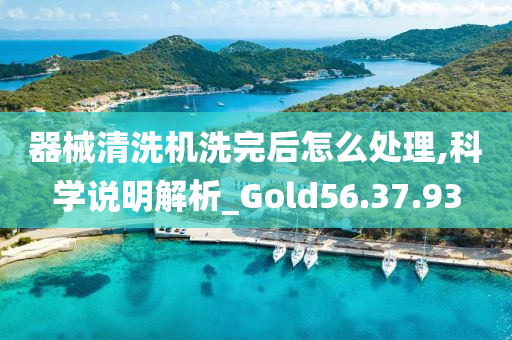 器械清洗机洗完后怎么处理,科学说明解析_Gold56.37.93