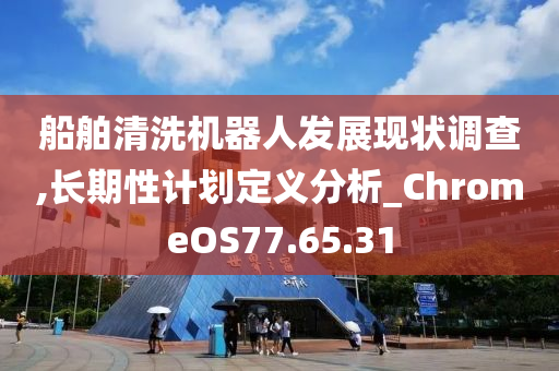 船舶清洗机器人发展现状调查,长期性计划定义分析_ChromeOS77.65.31