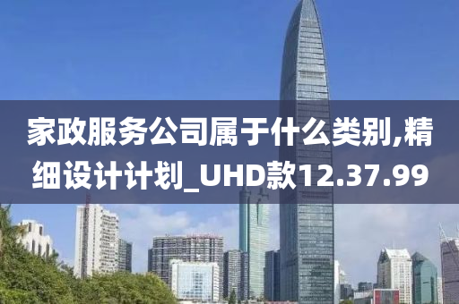 家政服务公司属于什么类别,精细设计计划_UHD款12.37.99