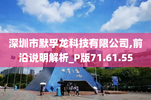 深圳市默孚龙科技有限公司,前沿说明解析_P版71.61.55