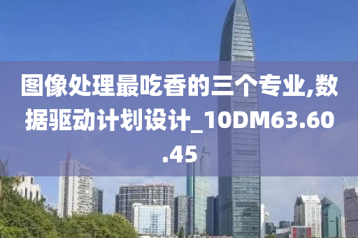 图像处理最吃香的三个专业,数据驱动计划设计_10DM63.60.45