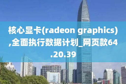 核心显卡(radeon graphics),全面执行数据计划_网页款64.20.39