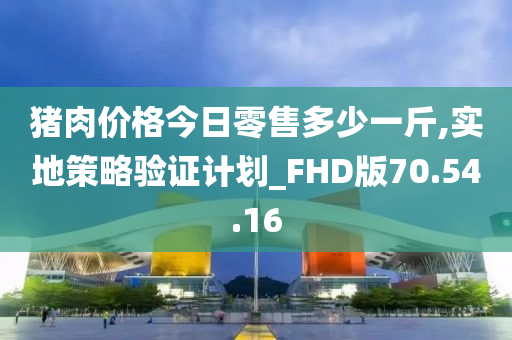 猪肉价格今日零售多少一斤,实地策略验证计划_FHD版70.54.16