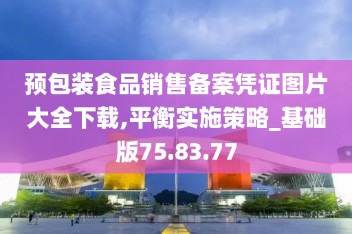 预包装食品销售备案凭证图片大全下载,平衡实施策略_基础版75.83.77