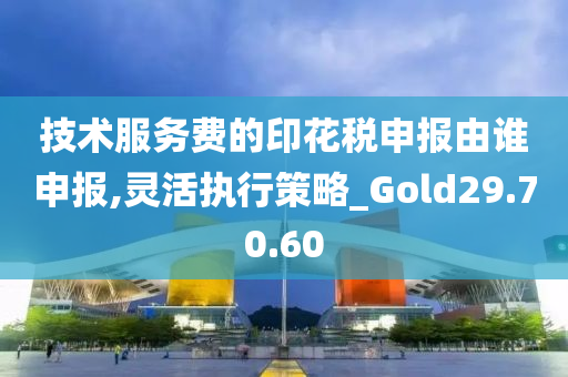 技术服务费的印花税申报由谁申报,灵活执行策略_Gold29.70.60