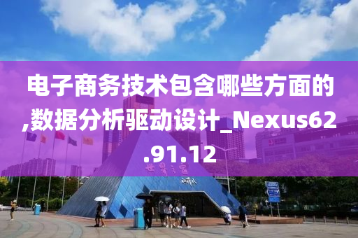 电子商务技术包含哪些方面的,数据分析驱动设计_Nexus62.91.12