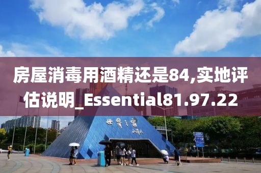 房屋消毒用酒精还是84,实地评估说明_Essential81.97.22