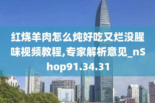 红烧羊肉怎么炖好吃又烂没腥味视频教程,专家解析意见_nShop91.34.31