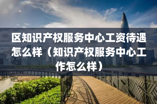 区知识产权服务中心工资待遇怎么样（知识产权服务中心工作怎么样）