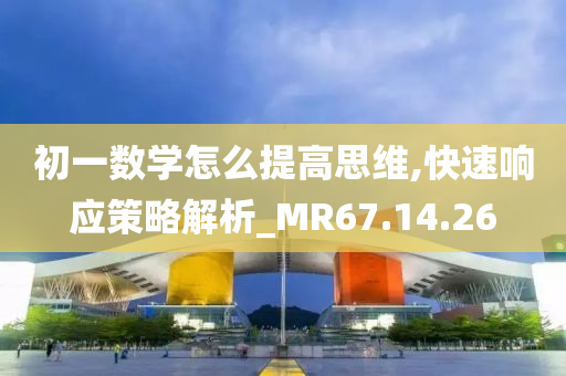 初一数学怎么提高思维,快速响应策略解析_MR67.14.26