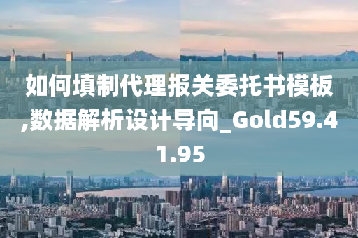 如何填制代理报关委托书模板,数据解析设计导向_Gold59.41.95