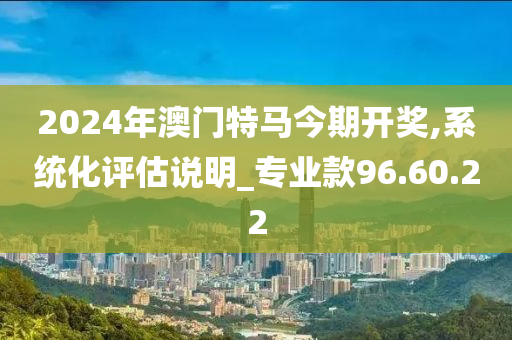 2024年澳门特马今期开奖,系统化评估说明_专业款96.60.22