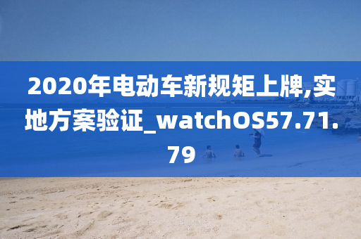 2020年电动车新规矩上牌,实地方案验证_watchOS57.71.79