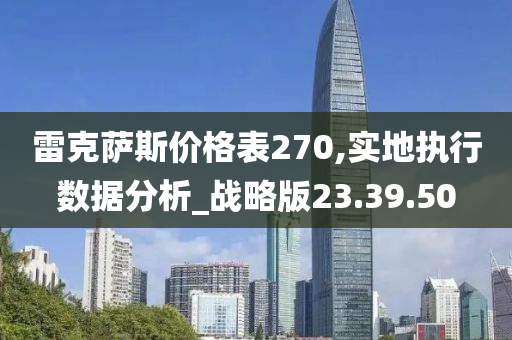 雷克萨斯价格表270,实地执行数据分析_战略版23.39.50