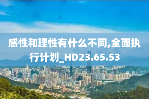 感性和理性有什么不同,全面执行计划_HD23.65.53