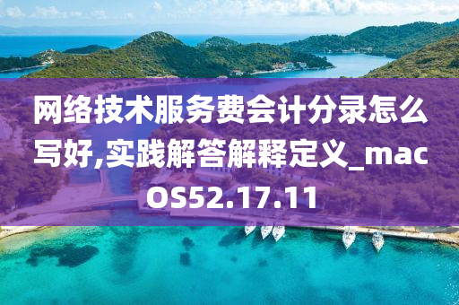 网络技术服务费会计分录怎么写好,实践解答解释定义_macOS52.17.11