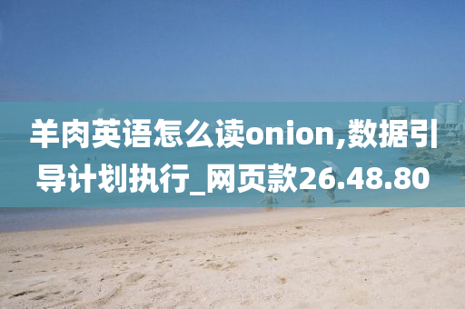 羊肉英语怎么读onion,数据引导计划执行_网页款26.48.80