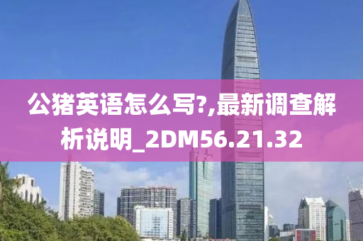 公猪英语怎么写?,最新调查解析说明_2DM56.21.32