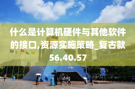 什么是计算机硬件与其他软件的接口,资源实施策略_复古款56.40.57