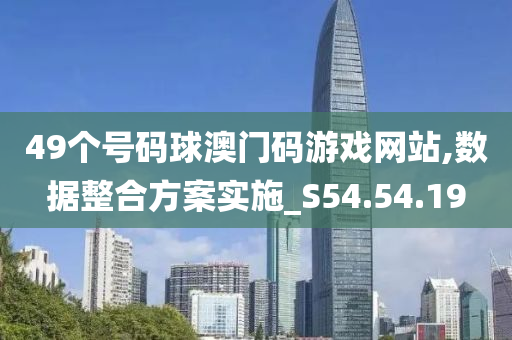 49个号码球澳门码游戏网站,数据整合方案实施_S54.54.19