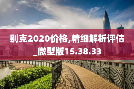 别克2020价格,精细解析评估_微型版15.38.33