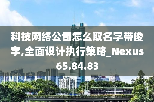 科技网络公司怎么取名字带俊字,全面设计执行策略_Nexus65.84.83