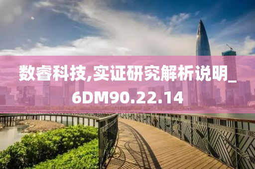 数睿科技,实证研究解析说明_6DM90.22.14