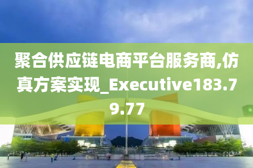 聚合供应链电商平台服务商,仿真方案实现_Executive183.79.77