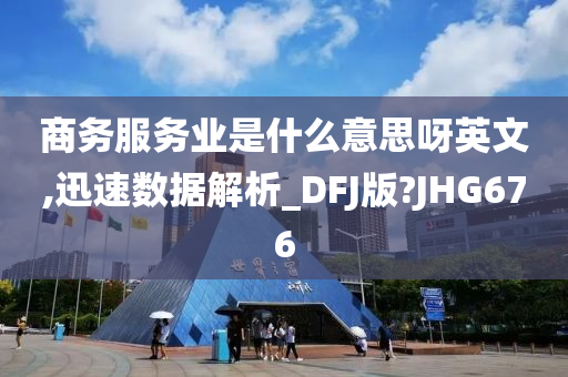 商务服务业是什么意思呀英文,迅速数据解析_DFJ版?JHG676