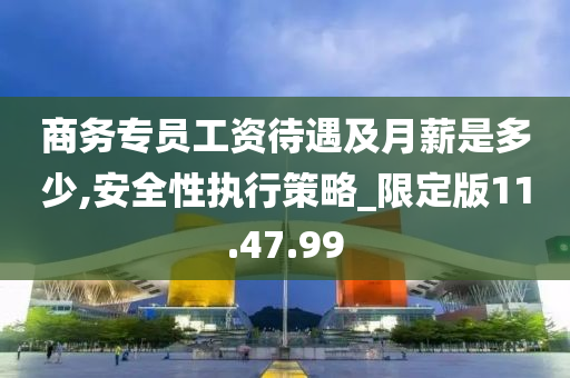 商务专员工资待遇及月薪是多少,安全性执行策略_限定版11.47.99