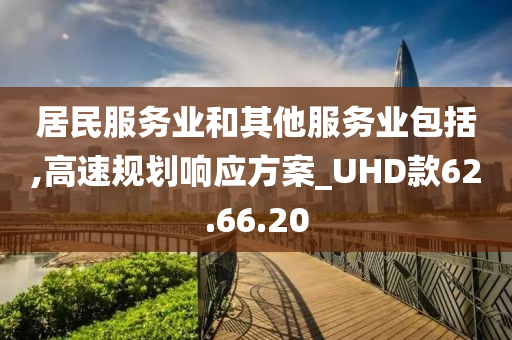 居民服务业和其他服务业包括,高速规划响应方案_UHD款62.66.20