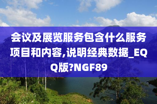 会议及展览服务包含什么服务项目和内容,说明经典数据_EQQ版?NGF89