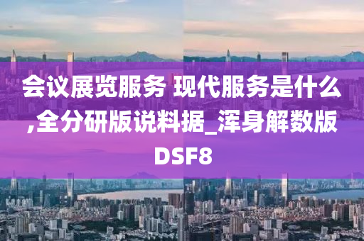 会议展览服务 现代服务是什么,全分研版说料据_浑身解数版DSF8