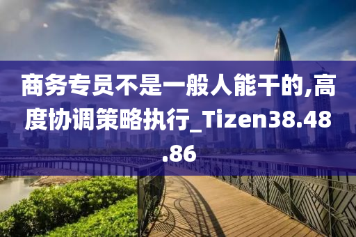 商务专员不是一般人能干的,高度协调策略执行_Tizen38.48.86