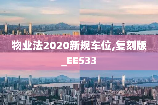 物业法2020新规车位,复刻版_EE533