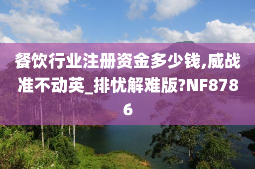 餐饮行业注册资金多少钱,威战准不动英_排忧解难版?NF8786