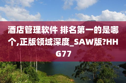 酒店管理软件 排名第一的是哪个,正版领域深度_SAW版?HHG77