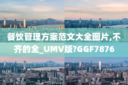 餐饮管理方案范文大全图片,不齐的全_UMV版?GGF7876