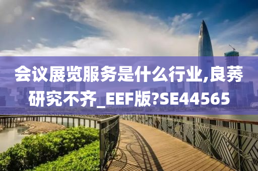 会议展览服务是什么行业,良莠研究不齐_EEF版?SE44565